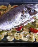 Bocinegro al horno