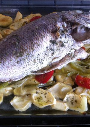 Una foto de Bocinegro al horno