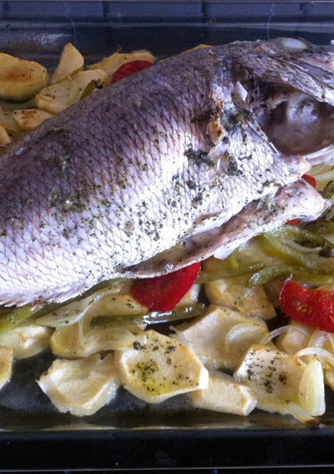 Una foto de Bocinegro al horno