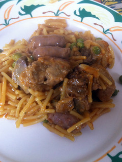 Una foto de Fideos a la cazuela
