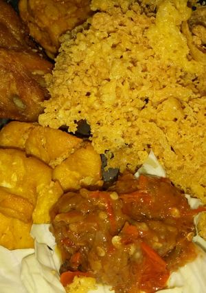 Foto resep Pecel Kremes Sambel Terasi