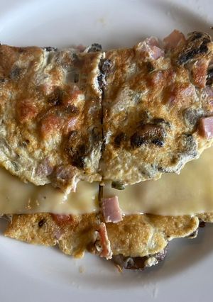 A picture of Low fat / high in protein omelette.