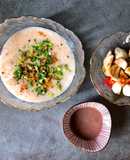 Cháo Yến Mạch - Cà Pháo Xổi Chấm Mắm Tôm