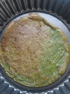 Una foto de Frijoas de acelga y harina integral