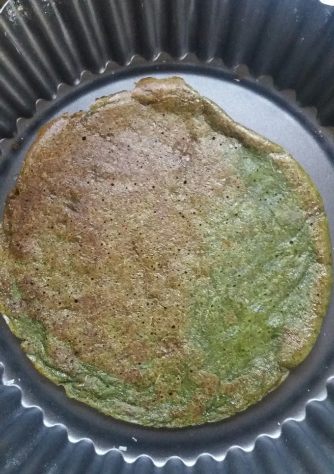 Una foto de Frijoas de acelga y harina integral
