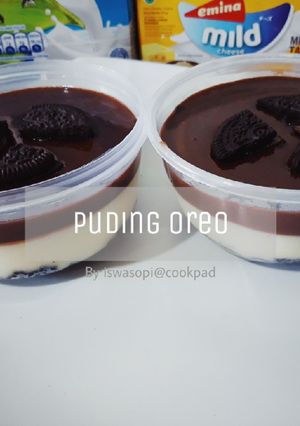 Foto resep Puding Oreo Lumer Viral (cemilan manis)