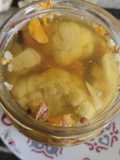 Encurtidos veganos: coliflor con cúrcuma
