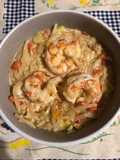 Zuppa thai con gamberoni