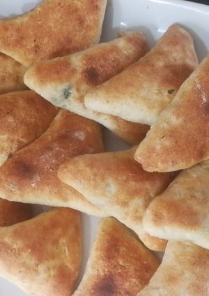 صورة لوصفة معجنات الزعتر الاخضر