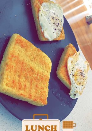 صورة لوصفة خبز كيتو في دقيقة واحدة ☝️ 😋😋