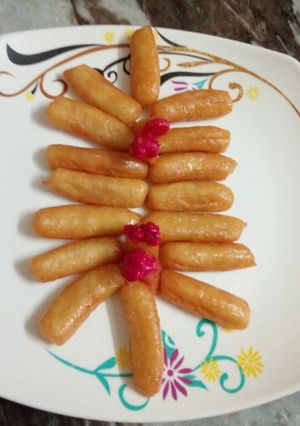 صورة لوصفة بلح الشام بدون كيس حلواني