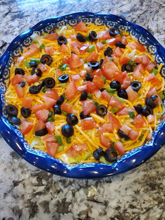 A picture of 7 Layer Dip.