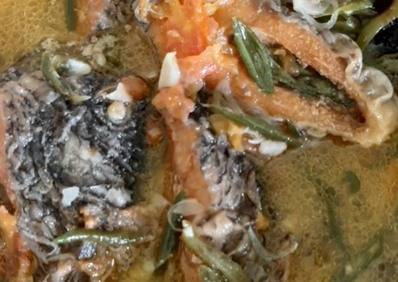 Tumis ikan nila kuah asam pedas