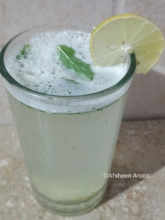 A picture of Mint lemonade.