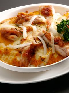 【家樂福廚房】白醬雞肉焗烤飯(即食創意) 的食譜成品照片