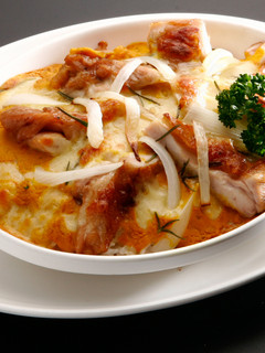 【家樂福廚房】白醬雞肉焗烤飯(即食創意) 的食譜成品照片