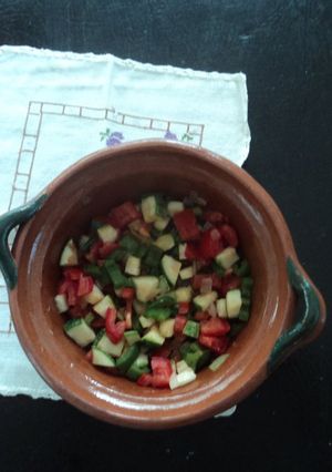 Una foto de Calabacitas rancheras doña Licha