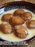 Albóndigas dulces canarias o repápalos