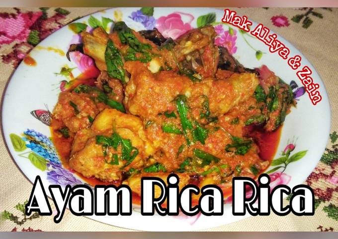 Resep Resep ayam rica rica nampol pedasnya,bikin selera makan yang Lezat Sekali