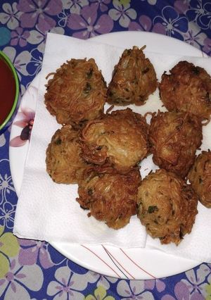 A picture of Pyaz ka pakore.