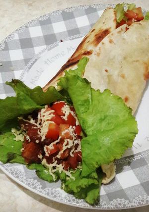 Foto resep Chicken Tortilla Wrap