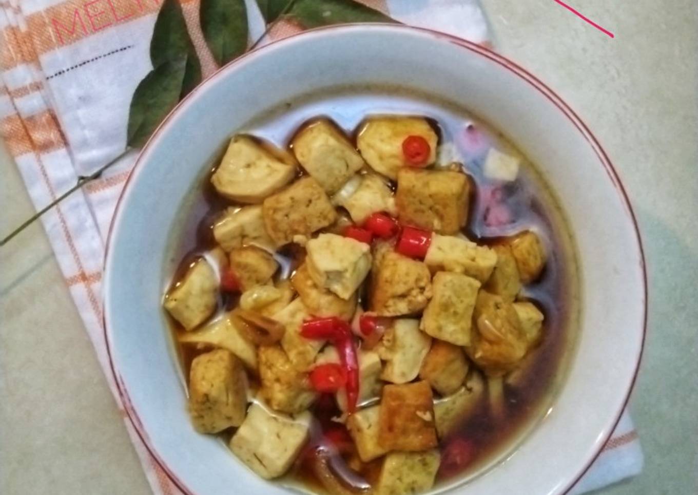 Sayur Ase Tahu Cabe Merah