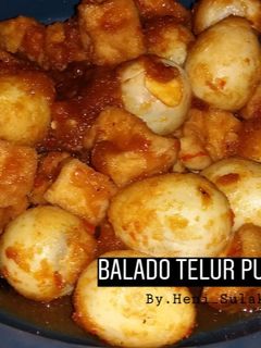 Foto resep Balado Telur Puyuh dan Tahu