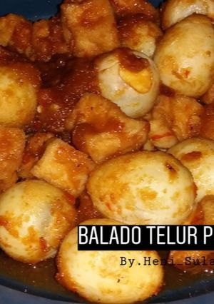 Foto resep Balado Telur Puyuh dan Tahu