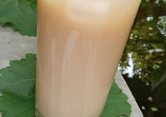 Resep Milk Ice tea oleh Bunda Luqman's Kitchen - Cookpad