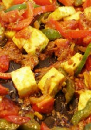 A picture of Paneer jalfrezi.