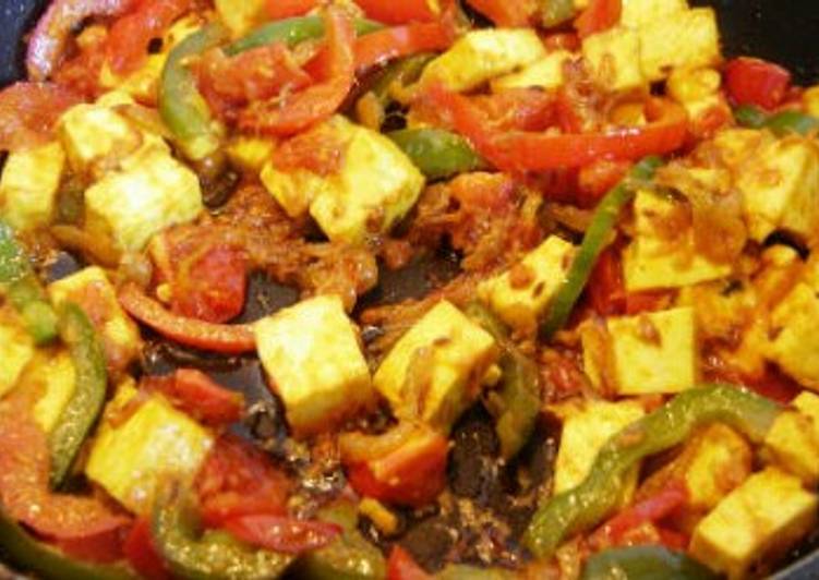 Easiest Way to Make Quick Paneer jalfrezi