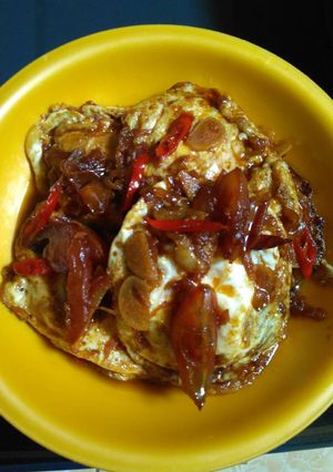 Foto resep Telur ceplok bumbu kecap