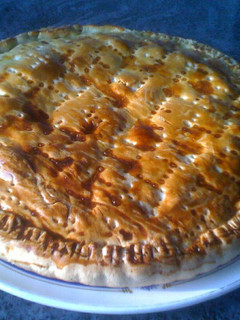 Una foto de Empanada de arándanos