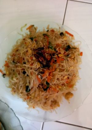 Foto resep Bihun orak arik telur