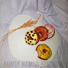 A picture of Wheat glazed doughnuts.