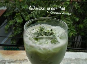 Foto resep Milkshake green tea