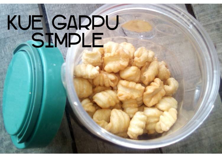 Kue garpu simple