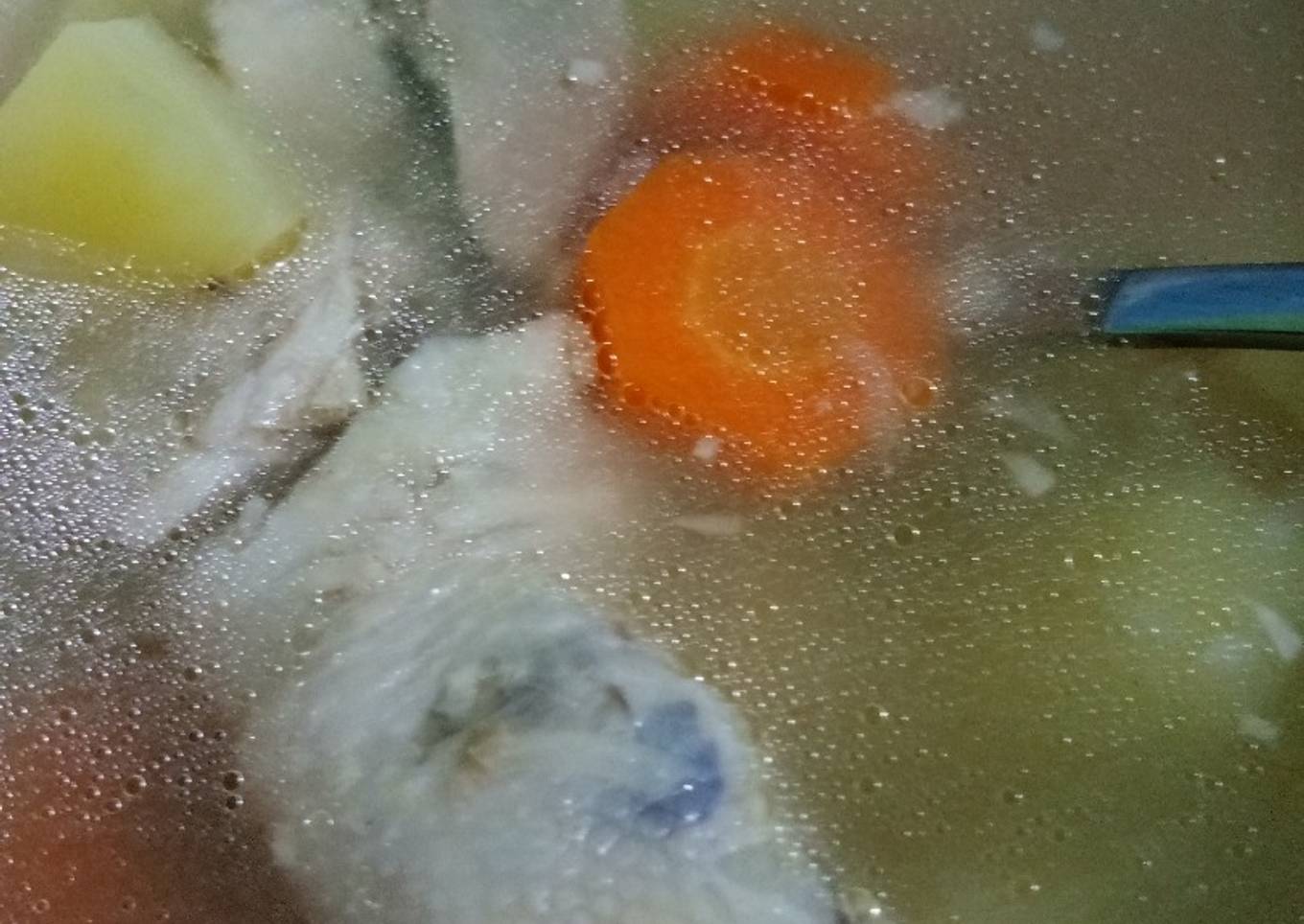 Sayur sop ayam simple