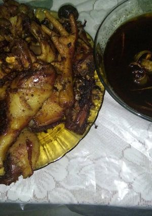 Foto resep Ayam Bumbu Hitam Madura