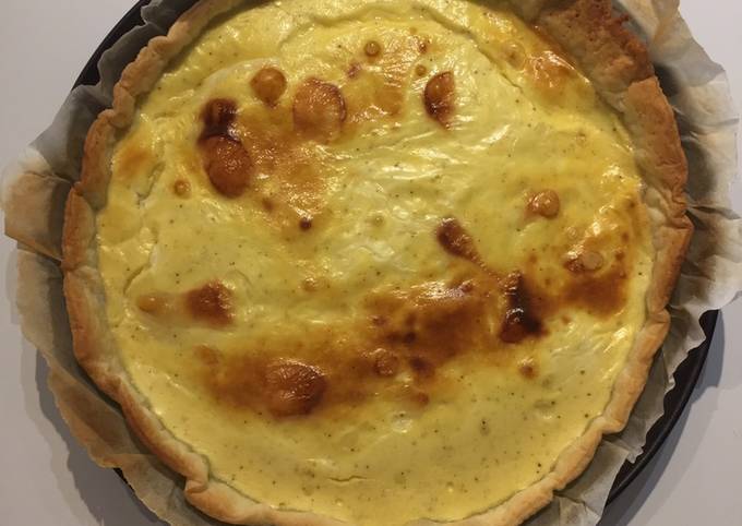 Quiche jambon - raclette