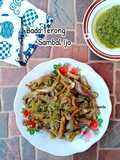 Bada Terong Sambal Ijo