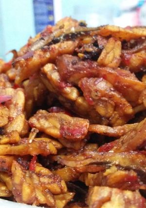 Foto resep Balado Teri Tempe