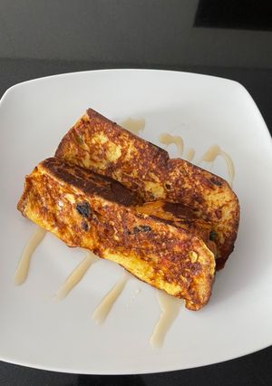 Una foto de Tostada francesa de paneton