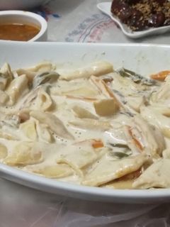 صورة لوصفة مكرونه فوتشيني