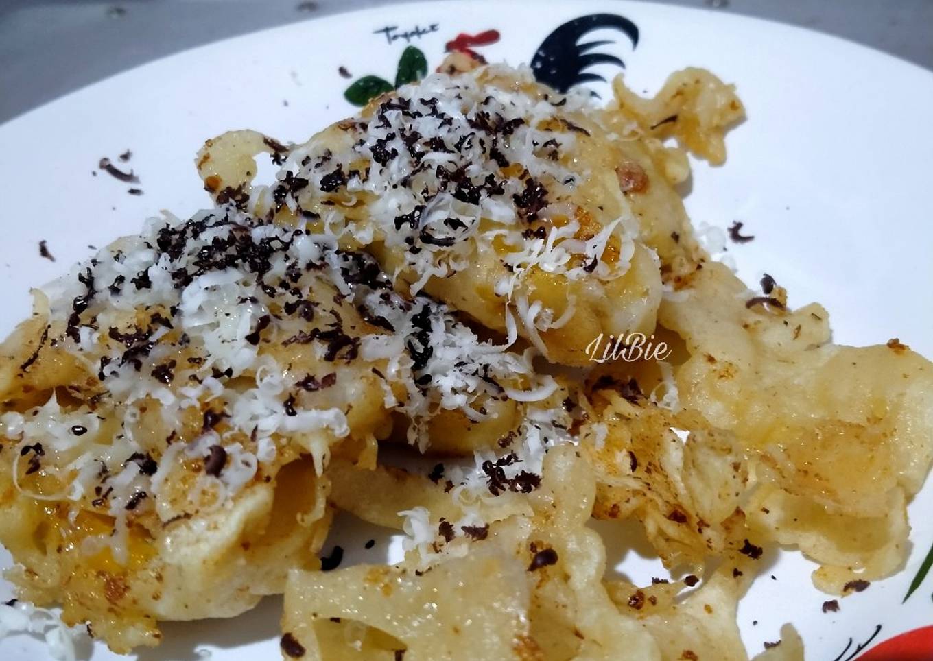 Pisang Goreng Crispy Coklat Keju