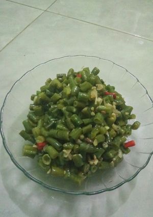 Foto resep Tumis kacang panjang sederhana
