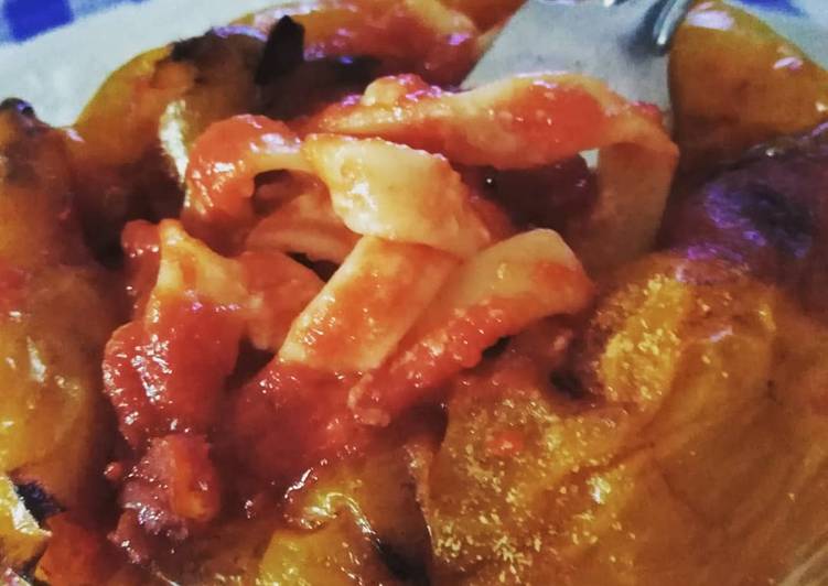 Peperoni ripieni al forno