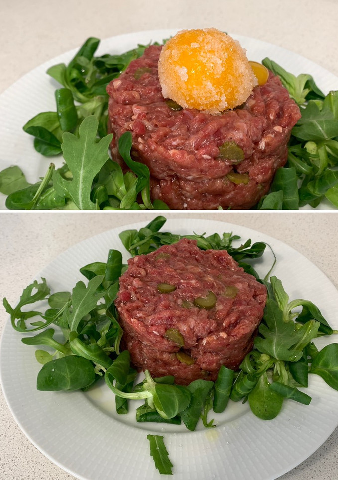 Una foto de Steak tartar fácil y rápido