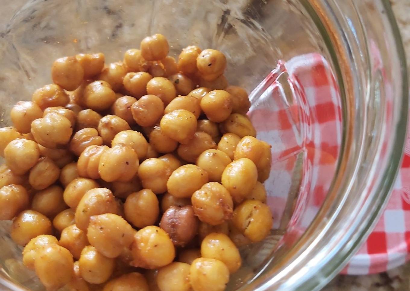 Snack crujiente de Garbanzos