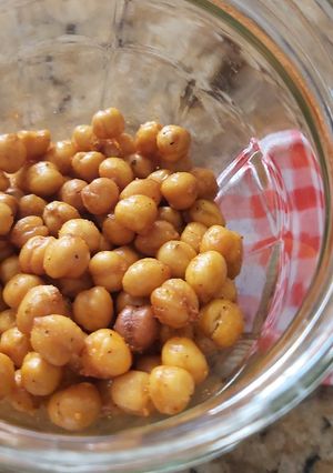 Una foto de Snack crujiente de Garbanzos